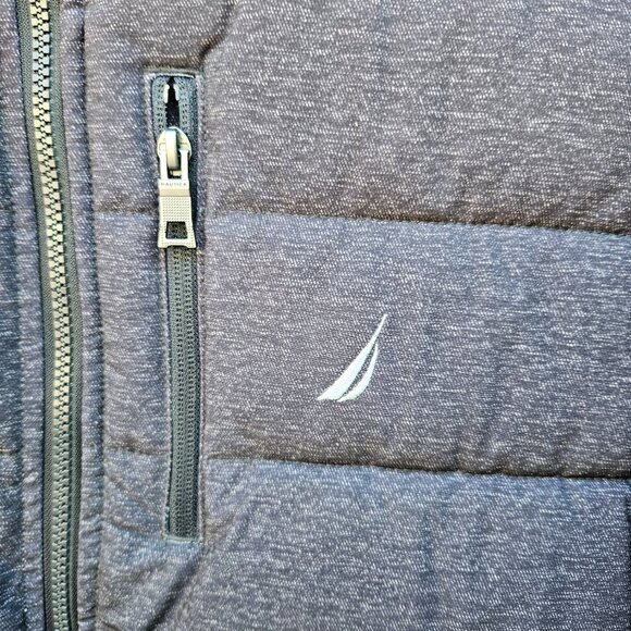 Nautica Men's Grey puff jacket - Picture 2 of 8